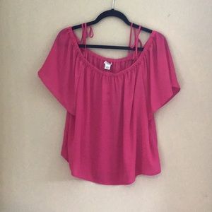 J crew pink top